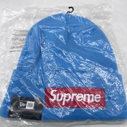 Supreme New Era Box Logo Beanie Cyan Blue Green Red FW25 NEW 