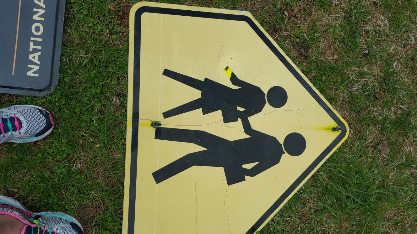 School zone sign
