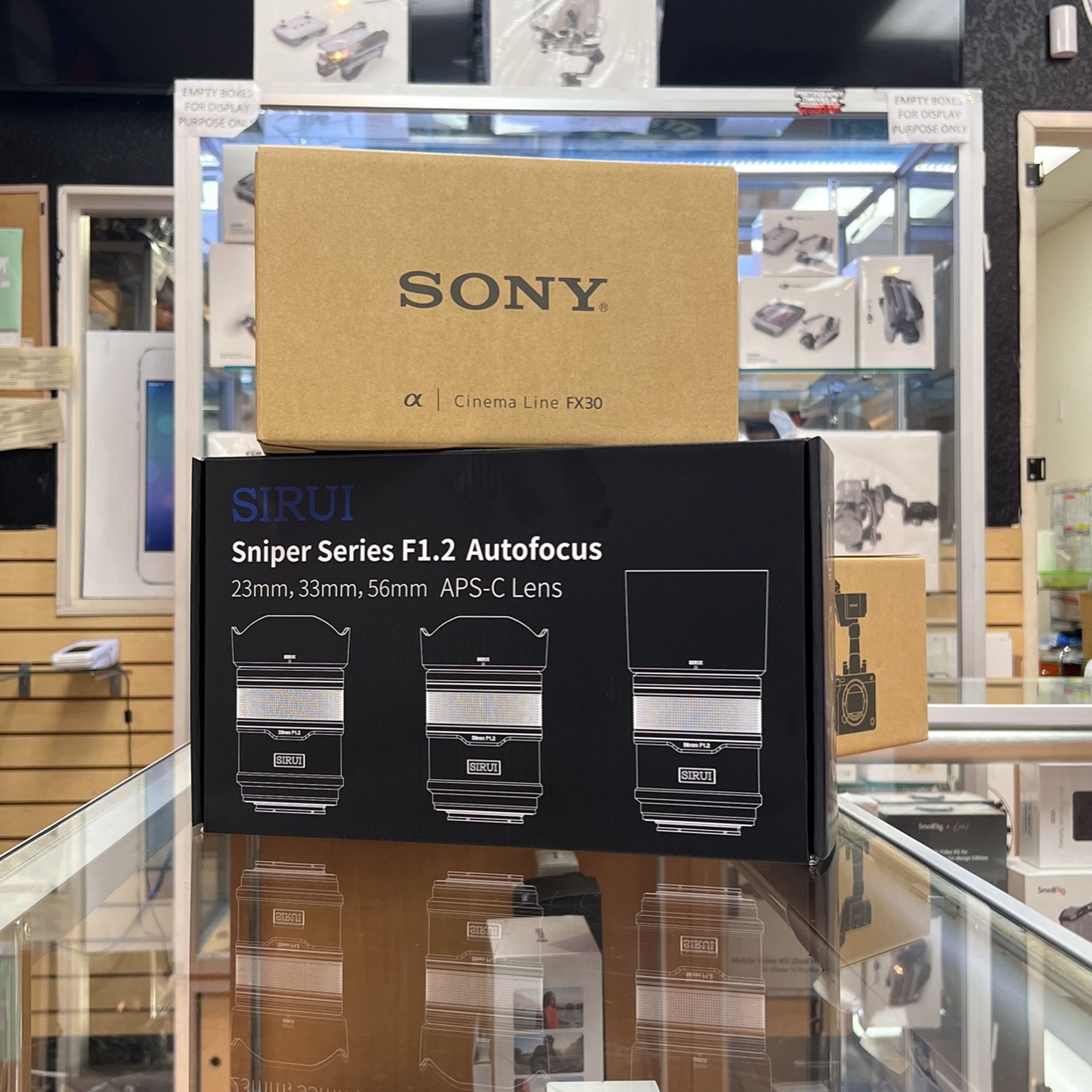 Sony FX30 With Sirui Sniper Autofocus 3lens Kit