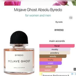 Mojave Ghost Absolute Five Ml