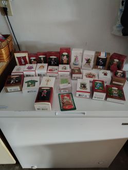 Hallmark Christmas ornaments lot number 4