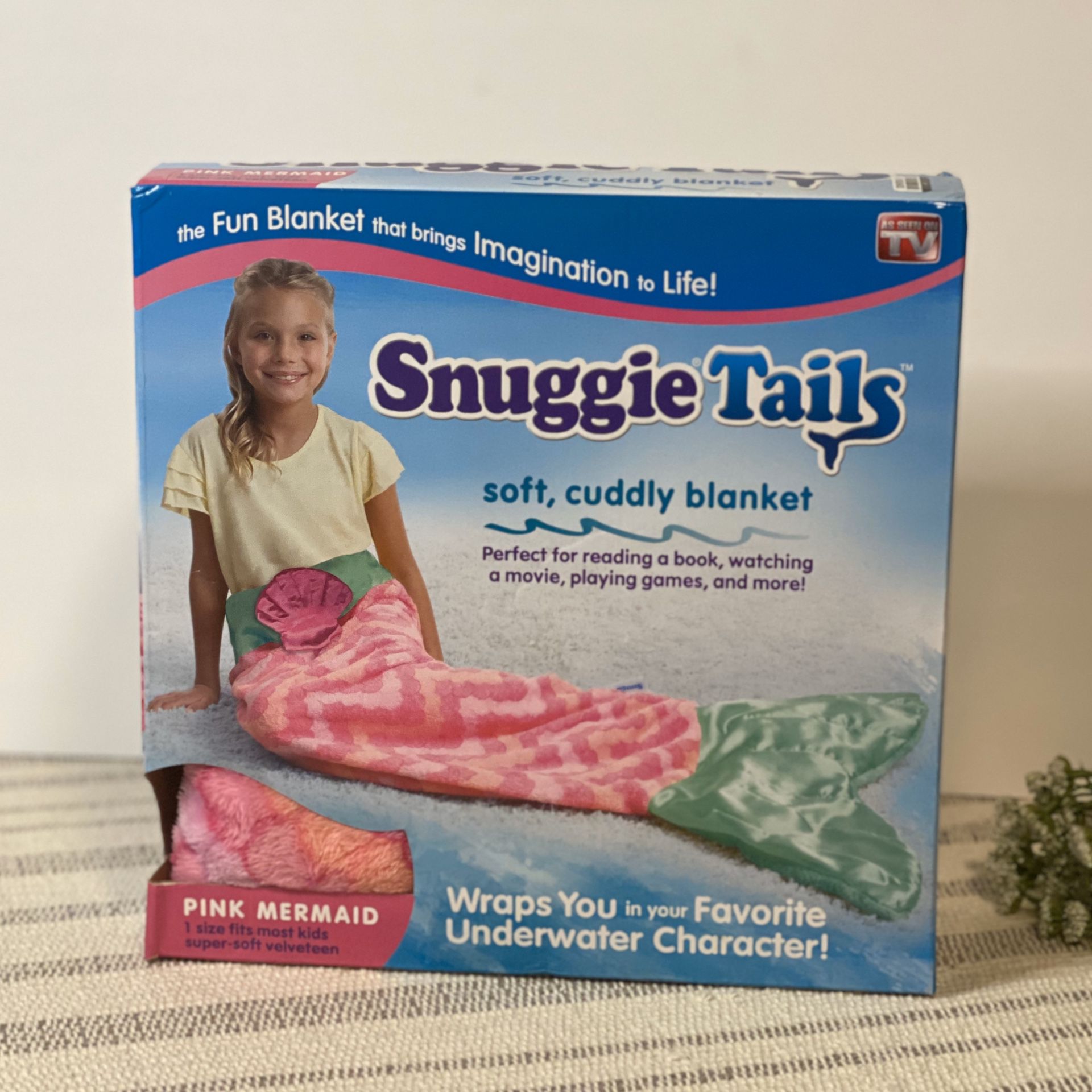 Snuggie mermaid tail blanket