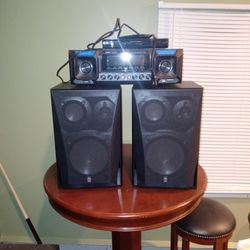 Yamaha 6490 Speakers And Reciever
