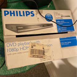 Phillips 1080 P Hdmi, Dvd Player