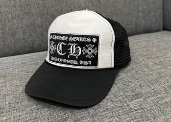 Chrome Hearts Ch Hollywood Trucker Hat 'Black/White'