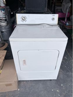 Whirlpool white dryer