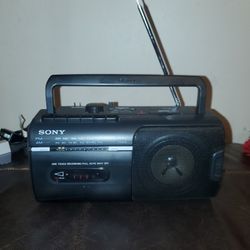 Sony Radio Cassette Corder