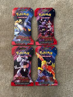 Pokémon Destined Rivals (Set of 4)(Art Set)