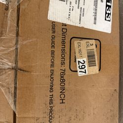 New in the box king bed mattress