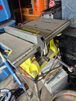 Ryobi Table Saw with Stand