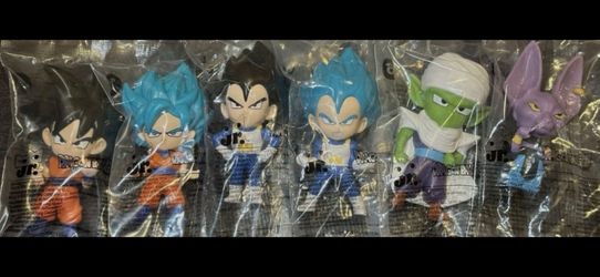 All 6 DBZ Characters from Burger king.