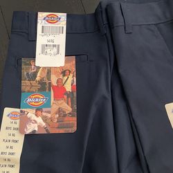 2 Dickies School Uniform Shorts Blue