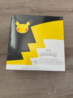 Celebrations Pokemon Center Elite Trainer Box ETB 25th TCG NEW & SEALED