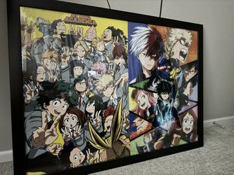 FRAMED ANIME POSTERS!