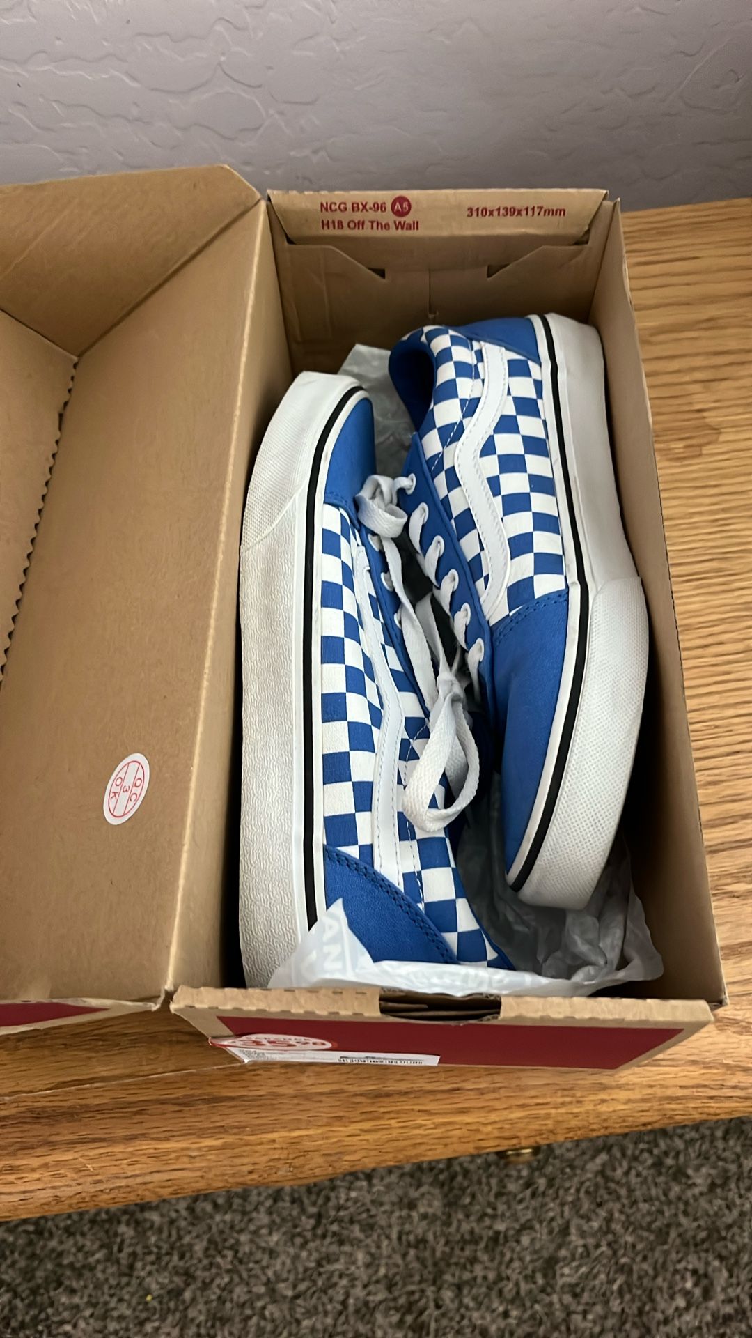 Checkered Vans