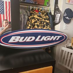 Vintage Bud Light Lamp