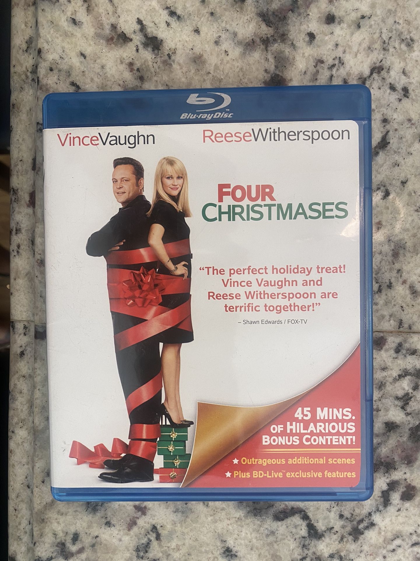 Four Christmases Blu-ray / DVD Set In Case