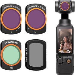 Professional DJI Osmo Pocket 3 ND Filter Kit - 4-in-1 Magnetic Bundle