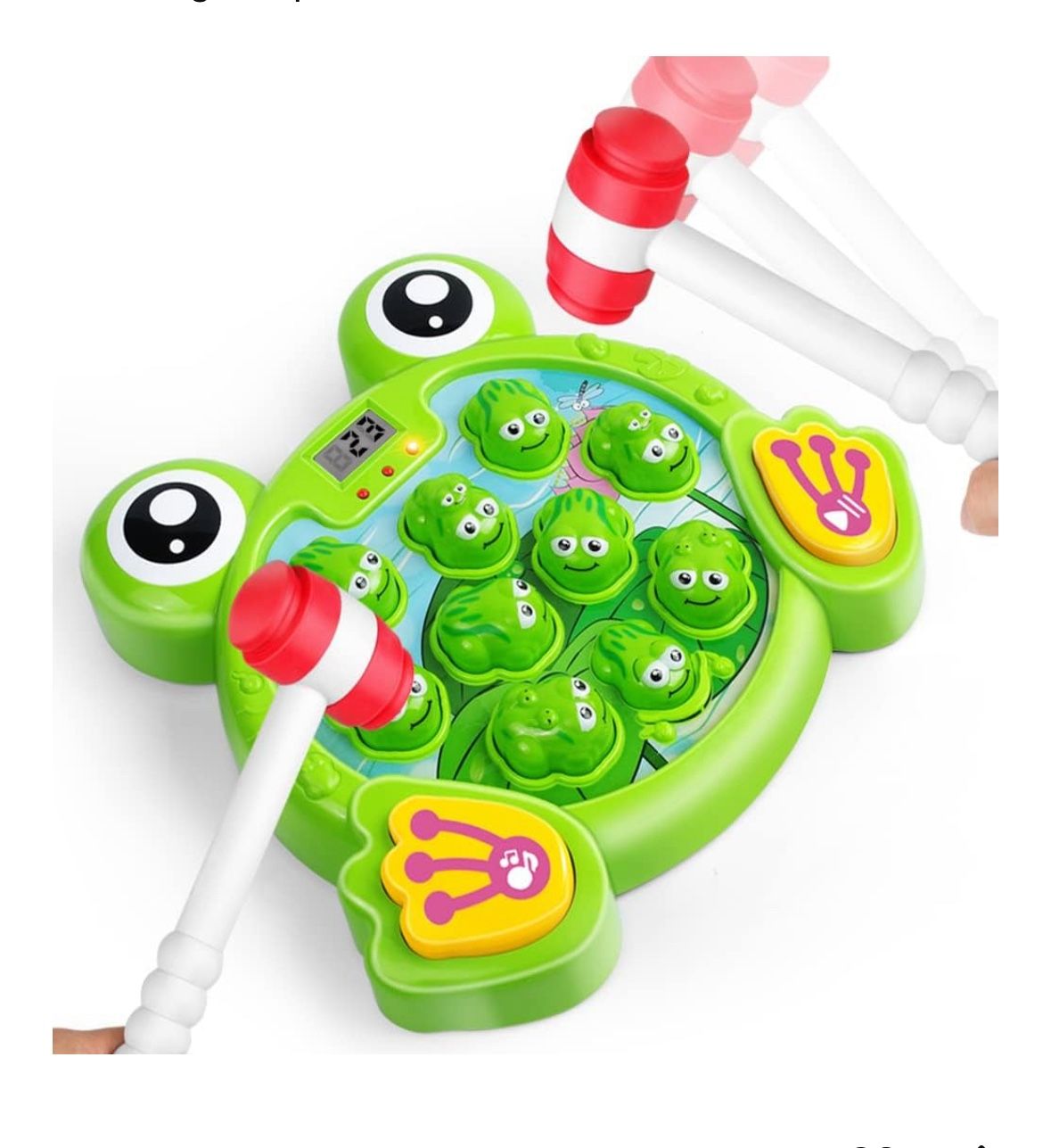 Kids Whack A Mole Game With Two Hammers