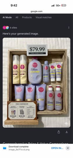 NEW EOS Vanilla Cashmere 11 Piece Body Care Bundle  Set