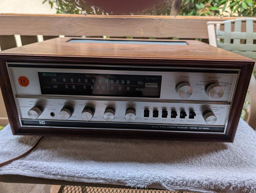 Pioneer Sx 1500t Receiver
