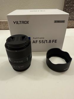 Viltrox 55mm 1.8 evo full frame sony e mount