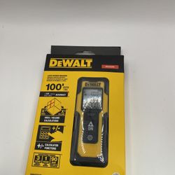 Dewalt 100ft Laser Distance Measurer (DWHT77100)  Factory Sealed New