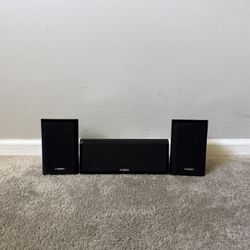 Yamaha 3 Home Theater Surround Satellite Speakers 