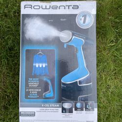 Rowenta X-Cel Handheld Hand Steamer, Blue