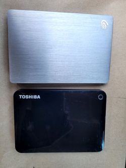 2TB Seagate & 1TB Toshiba (Portable Hard Drives)