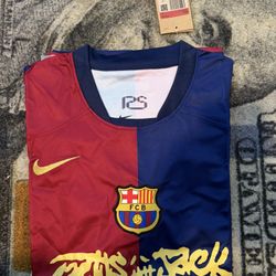 Barcelona Jersey Travis Scott Collab