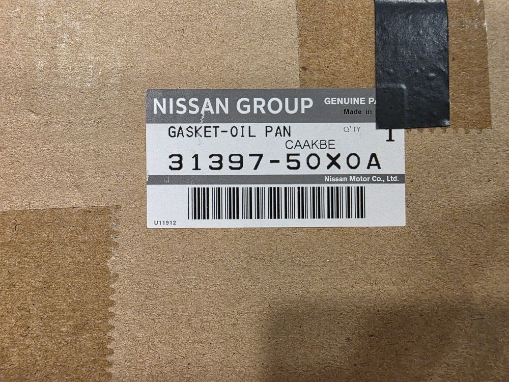Genuine Nissan Gasket-oil Pan (contact info removed)A / 31397-50x0a OEM
Melloy Nissan Kiks Parts)