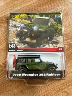 Hot wheels premium 1:43 jeep wrangler rubicon