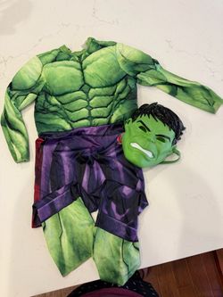 Kids Hulk Halloween Costume with Mask Size Small