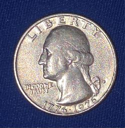 1(contact info removed) Bicentennial Quarter Mint Mark Error