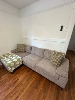 Corduroy sofa couch