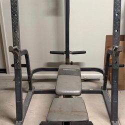 PowerHouse Weight Machine and Bench