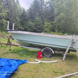 Glass Ply 20ft Fishing Boat