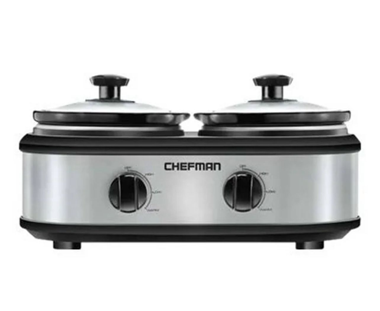 Used Like New Chefman RJ15-125-D - Slow cooker - 2.5 qt -