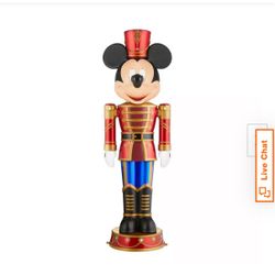 5 Ft Mickey Mouse Nutcracker 