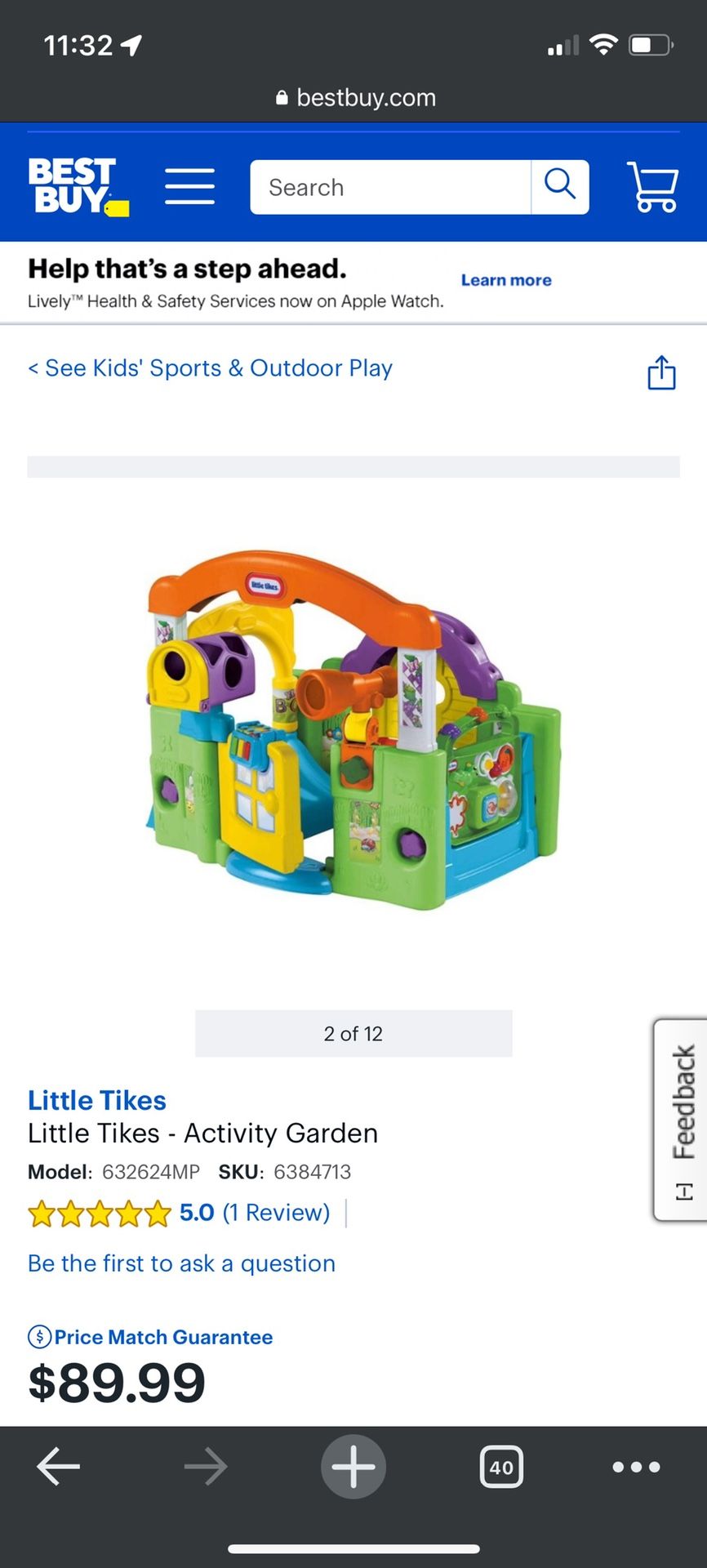 Little Tikes Activity Garden