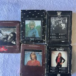 8-TRACK VINTAGE CASSETTES