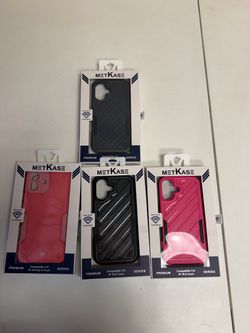 MetKase iPhone 16 Phone Cases – Lot of 4
