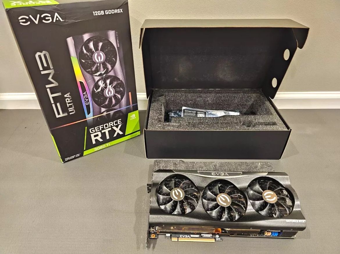 EVGA GeForce RTX 3080 Ti FTW3 ULTRA GAMING 12GB GDDR6X Graphics Card