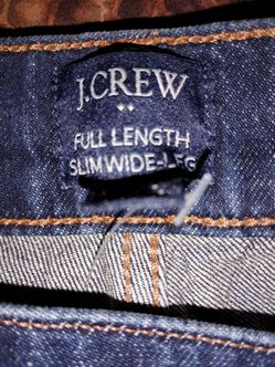 JCrew 32P button fly jeans New with tags