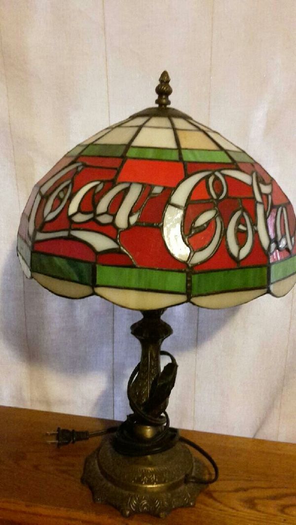 Tiffany Style Coca Cola Stained Gl Table Lamp For In Phoenix Tiffany Style Coca Cola Stained Gl Table Lamp For In Phoenix Az Offerup