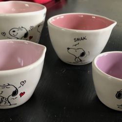 Snoopy Valentines Measuring Cups