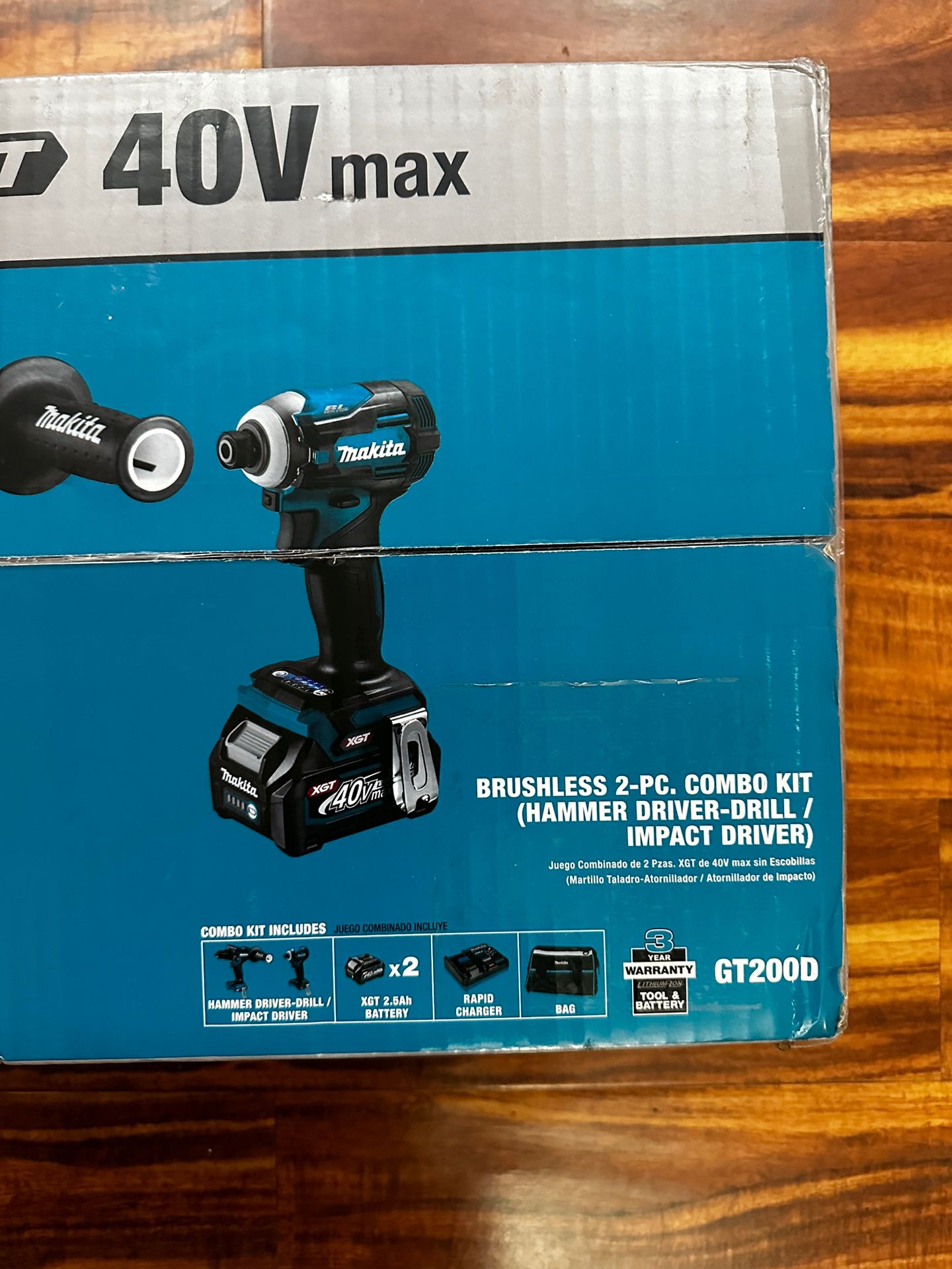 40V Max XGT Brushless Cordless 2-Pc. Combo Kit (Hammer Driver-Drill/Impact  Driver) 2.5Ah for Sale in Beaverton, OR OfferUp