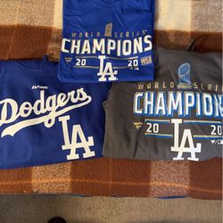 Small -medium Dodgers Hoodies