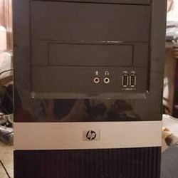 HP Intel quad, 4 gig, 250gig, dvd Win10
